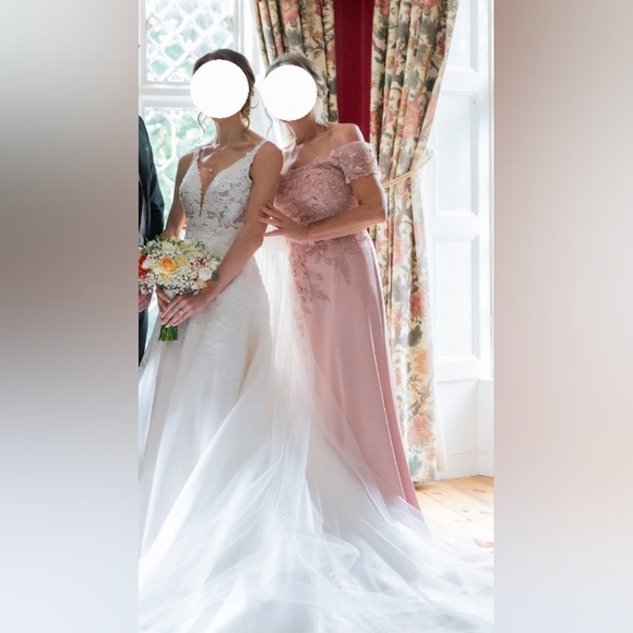 Cameron Blake formal gown size 8, English Rose - Picture 4 of 6